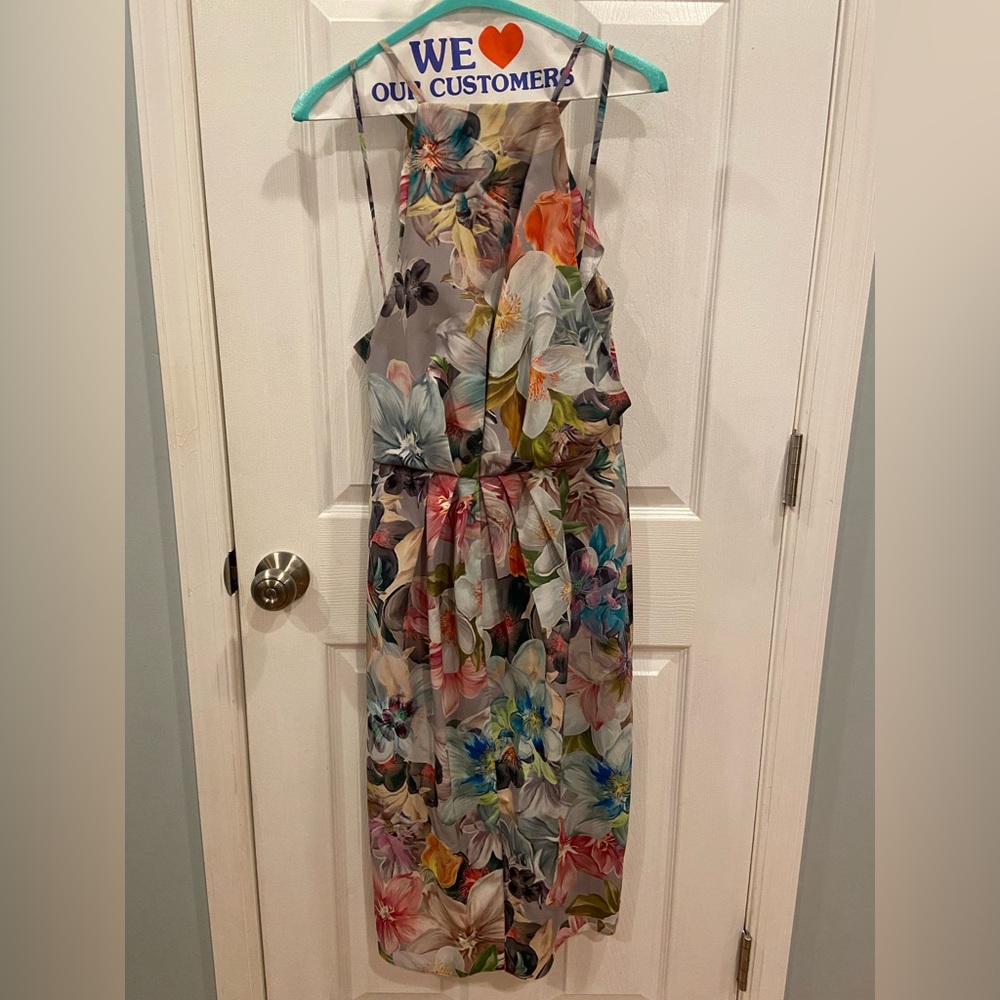 ASOS Drape Back Pencil Dress